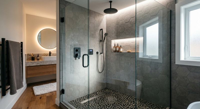 Granite Shower Installation in Clayton County, GA