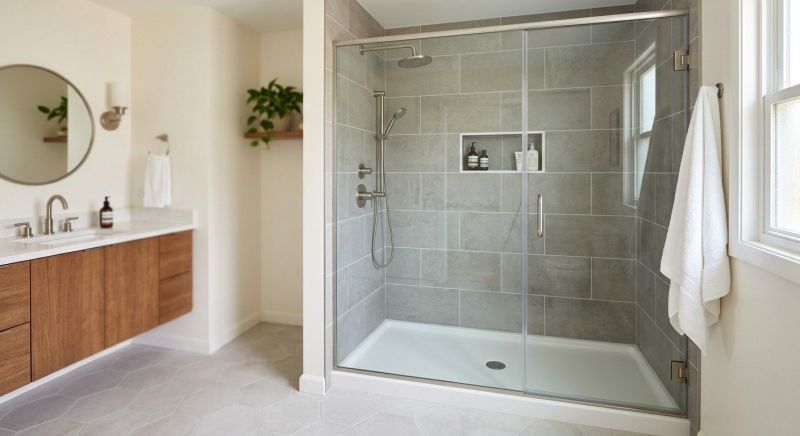 Tub To Shower Conversion in Sharpsburg, GA